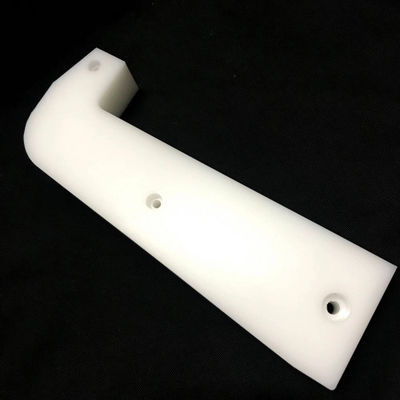 Customized PVDF Parts CNC Engineering Plastic Parts PVDF Mechanical Parts